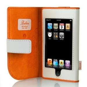 Belkin Leather Folio Case for iPod touch 1G (Persimmon Orange/Bone 