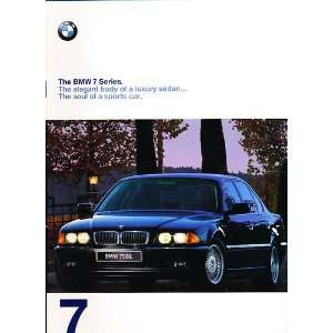  1997 BMW 7 Series Original 740i 750i 750iL Sales Brochure 