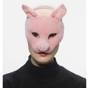  Deluxe Plush Animal Costume Mask   Pig: Toys & Games