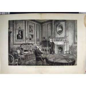 1880 Prince Wales Visit Prime Minister Hughenden Manor 