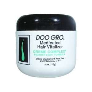  Doo Gro Medicated Light Cream Complex Vitalizer 4 oz. Jar 
