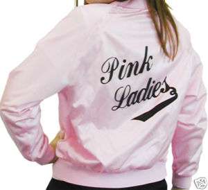 Youth Pink Ladies Satin Jacket (Script)  