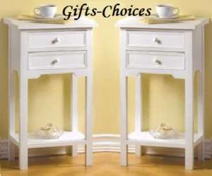   Tables NIGHTSTAND SIDE TABLE OR OFFICE Shabby Chic Retail@ $199 NEW