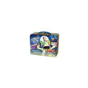   Disney Toy Story Buzz Lightyear Character Lunch Box Tin: Toys & Games