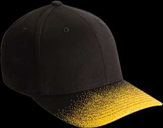 6199 Flexfit Fade Fitted Baseball Original Blank Plain Hat Ballcap Cap 