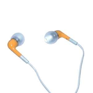  Micro Atomic In Ear Earphones / Earbuds   Orange Electronics
