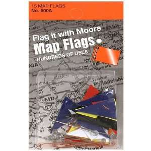 Moore Map Flags Assortment pack of 15