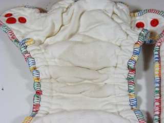   Sustainablebabyish Fitted Cloth Diaper sbish XS Sloomb Newborn Multi