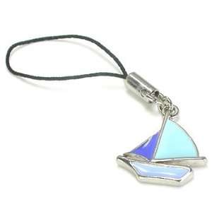  Blue/Blues Sail Boat Cell Phone Charms : Everything Else