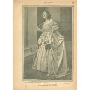  1919 Print Actress Blanche Bates 