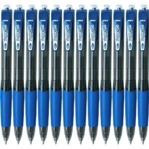   Retractable, 0.7 mm Fine Point, Blue, 12 Pack (35020)