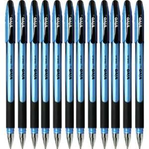   Pens, 1.0 mm Medium Point, Blue, 12 Pack (77020)
