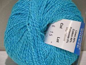   and Kvist Summer Breeze Hawaiian Ocean linen/cotton Knit Crochet Weave