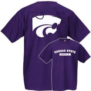  Nike Kansas State Wildcats Purple Camp T shirt