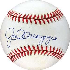  Joe DiMaggio Autographed AL Baseball