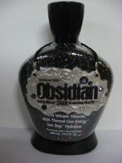   OBSIDIAN 30X SILICONE BRONZER TANNING BED LOTION   