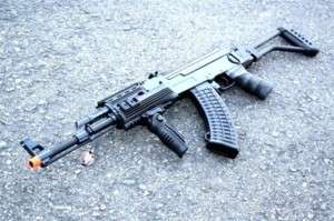 410 FPS Airsoft Gun JG AK47 TSF RIS AEG Rifle Metal GBX  