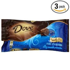Dove Milk Chocolate Promises Family Size, 12.60 Ounce (Pack of 3 