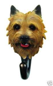 Cairn Terrier Dog Dogs Leash Wall Hook Holder Terriers  