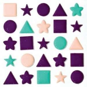   PACK CS PUFFY MESH STICKERS PUR Papercraft, Scrapbooking (Source Book
