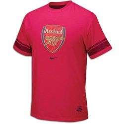Nike Arsenal 2009 Crest Fan SOCCER Shirt Brand NEW RED  
