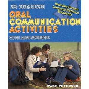  50 Spanish Oral Communication Activity Book: Office 