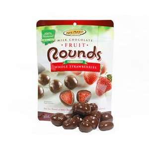 Mrs. Mays Freeze Dried Whole Strawberries Chocolate Rounds 16 oz 