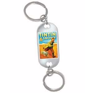   Aventures de Tintin porte clés métal Tintin & Milou Toys & Games