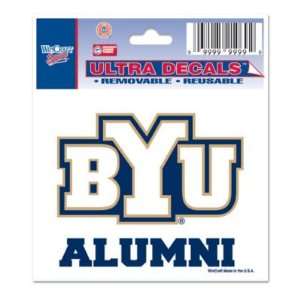 BYU COUGARS 3X4 ULTRA DECAL WINDOW CLING
