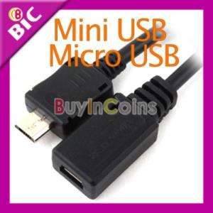 Mini USB to Micro Adapter Charger Converter 4 Motorola  