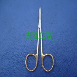  T/c Iris Scissors 4.5 Straight Surgical Dental New Free 