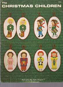 The Christmas Children cross stitch pattern book  