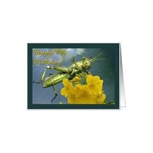  Hoppy 19th Birthday, Giant Grasshopper Card Toys & Games