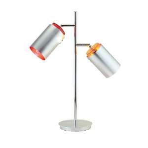  Adesso Can Can Table Lamp, Steel