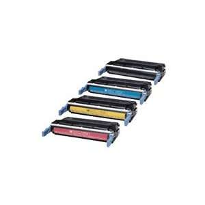 HP Color LaserJet 4700 Toner Cartridges   4 Pack 