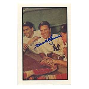 Hank Bauer Autographed/Signed Card:  Sports & Outdoors