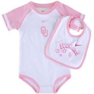  Sooners Infant Girls Nike Creeper & Bib Set: Sports & Outdoors