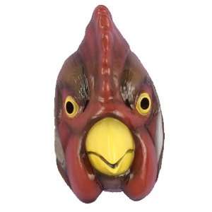 Adult Plastic Animal Mask   Rooster [Apparel]: Everything 