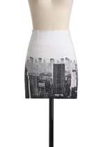 Stunner in the City Skirt  Mod Retro Vintage Skirts  ModCloth