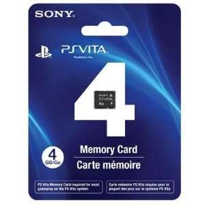  Quality 4GB Memory Card Vita By Sony PlayStation 