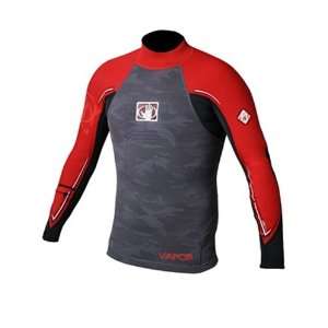 Body Glove Wetsuit Co Mens Vapor Rashguard, Charcoal/Charcoal digital 
