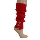 Private Island Red Soft Acrylic Leg Warmers
