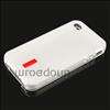 NEW SOFT CLEAR SILICONE RUBBER CASE for iPhone 4 4S 4G 4GS G  