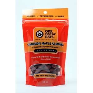 Cinnamon Maple Almonds (6 pack) Grocery & Gourmet Food