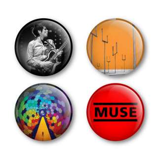 Muse Badges Buttons Pins Tickets Shirts Matt Bellamy  
