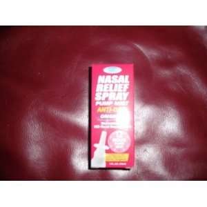 12 pack) Nasal Relief Spray, 12 hour Pump Mist (Oxymetazoline HCL) 1 
