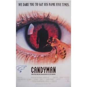  Tony Todd Signed Candyman Movie Poster 21 X 33