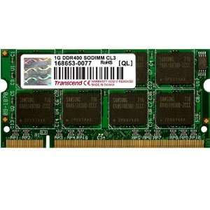 TRANSCEND INFORMATION  Memory 1GB DDR 400MHz (PC 3200 