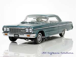 1964 Impala Super Sport Coupe In Lagoon Aqua DDS $89 by WCPD 1:24 