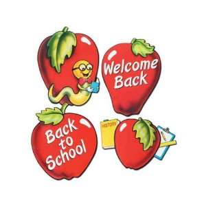  School Days Apple Cutouts (Pack of 24)